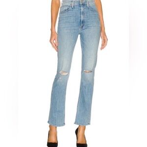 Mother Denim high waisted rider skimp jeans